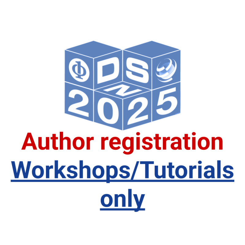 Author Registration - Workshops/Tutorials Only